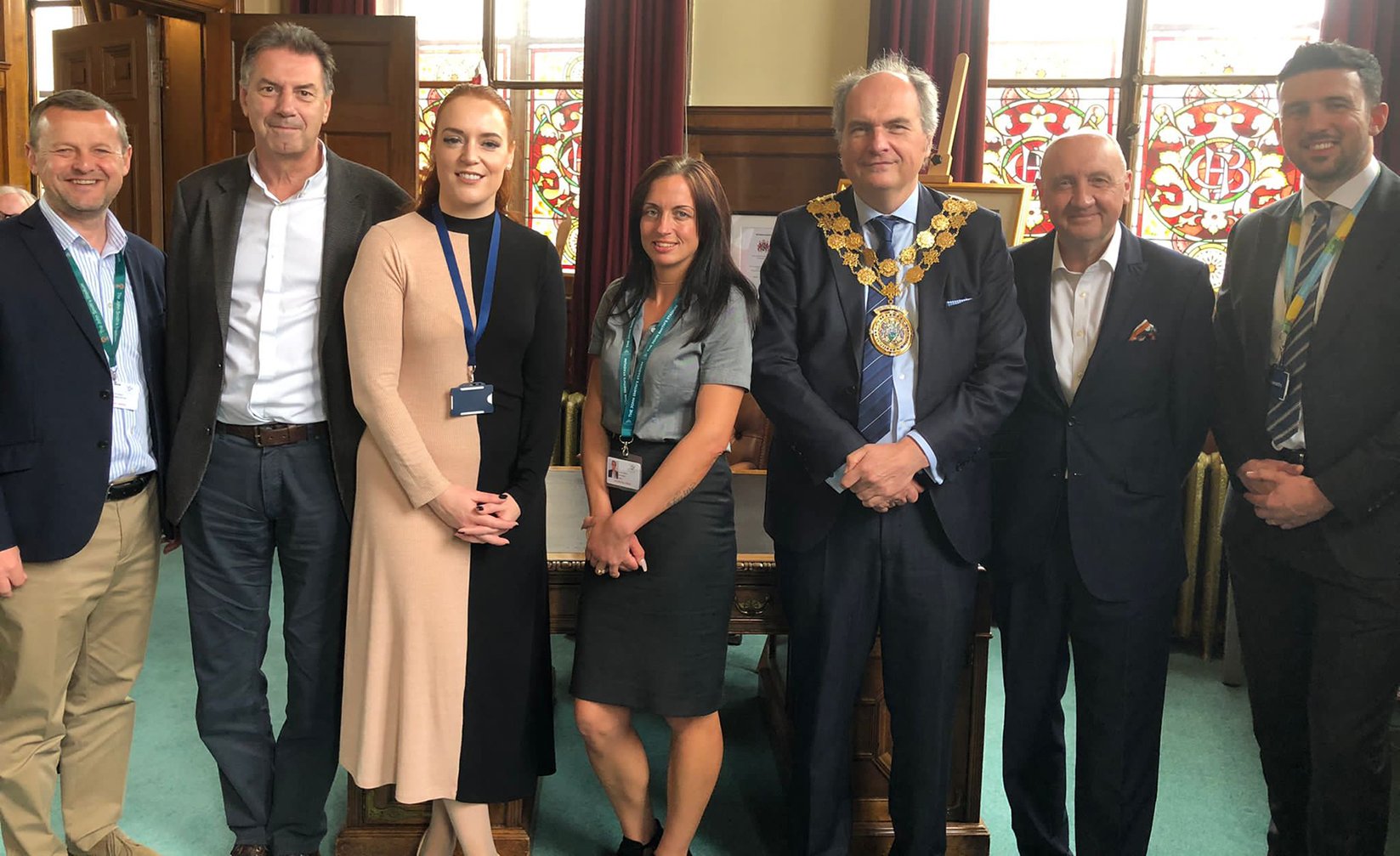Mayor of Kirklees honours business scheme helping homeless